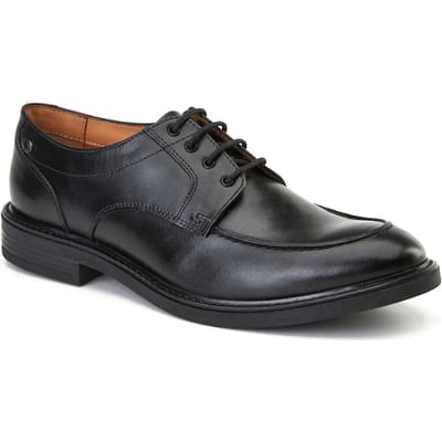 Base London Surrey Leren Heren Zwarte Brogues Schoenen