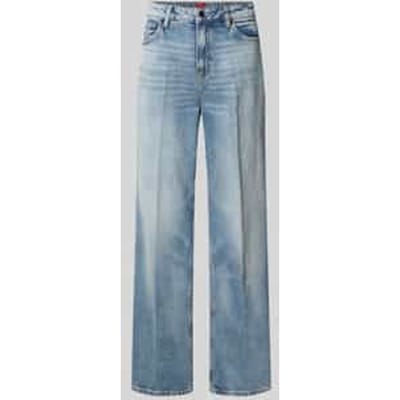 Wide leg jeans van katoenmix model '937_14'