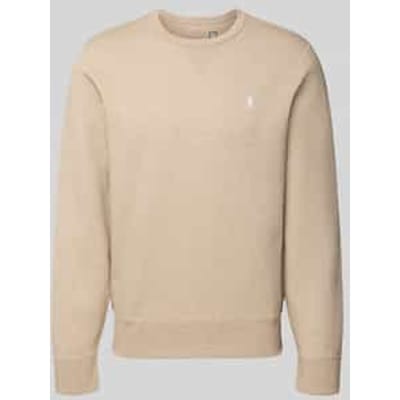Sweatshirt met labelstitching