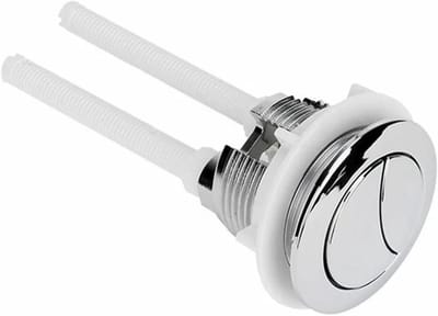 Toilet Spoelknop - Dubbele Spoel - Waters besparen - Gereedschapsloze Installatie - 48mm Knop - Universeel