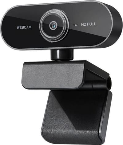 Jumada's - Webcam {HD Ready} - {720p} - {Met Microfoon} - {USB} - {Autofocus} - {Thuiswerken} - {Voor PC} - {Zwart} - {Windows}
