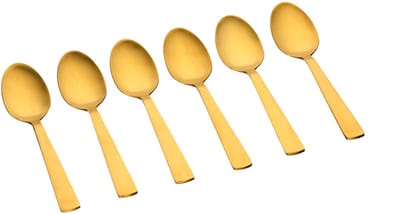 Set van 6 Kleine lepels TELMO - Goud