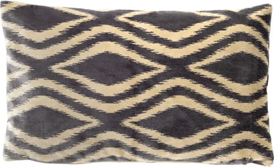 AMORA | sierkussen 30x50 cm | Charcoal Gray | antraciet | Hoii | met duurzame kussenvulling