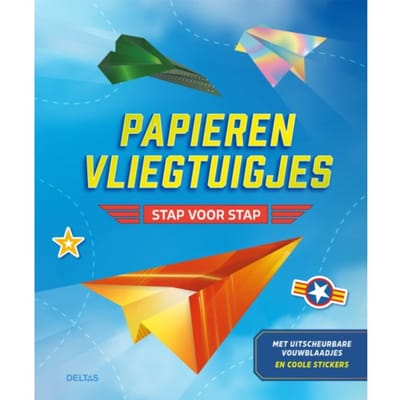 Papieren Vliegtuigjes - Stap Voor Stap - ZNU