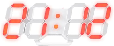 LED Wandklok - Slimme Wekker - Slaap Assistent - Zonsondergang Simulatie - 55 x 12 cm - Kleurrijk