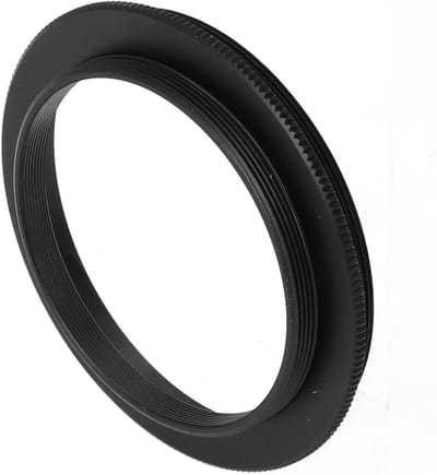 MK Stoer - Telescoopadapterring - M56Mannelijk - M48Vrouwelijk - Aluminium - Lensfiltertelescoop - Adapterring - Geschikt voor M56 naar M48 - M48x0,75 naar M42x0,75 - Opstapkoppelingsringadapter