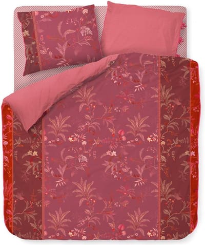 Pip Studio Isola dekbedovertrek - Lits-Jumeaux XL - 260x200/220 - Roze