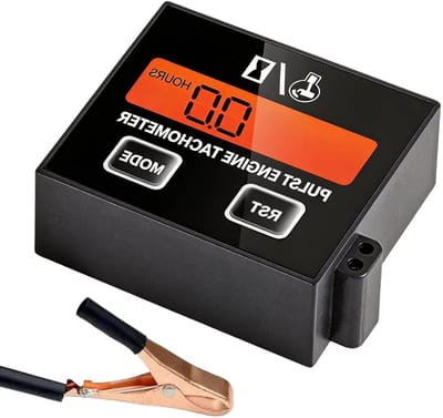 Digitale Toerenteller - Motormeter - Motor Prestaties Meten - Contactloze Inductie - 30.000 Tpm - Zwart