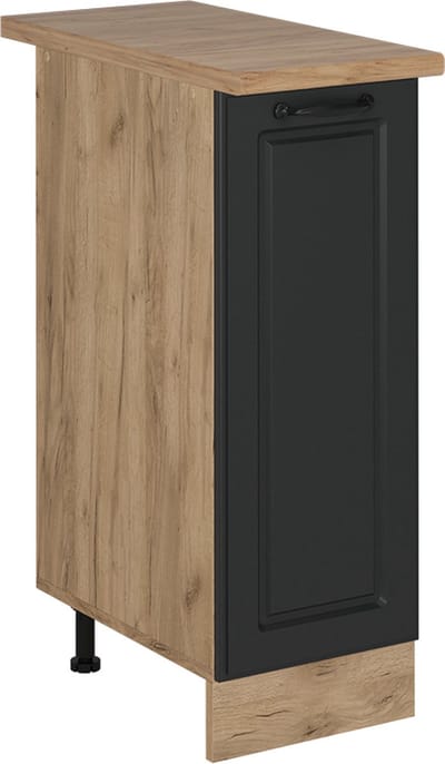 Vicco R-Line Apotheekkast – 30 cm, WB Eik Antraciet landhuis
