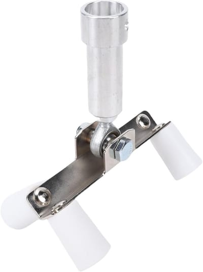 Gipsplaathoekroller van Roestvrij Staal met PTFE-rollen voor Efficiënte Hoekafwerking en Voegverbindingen voor Professionals en Doe-het-zelvers