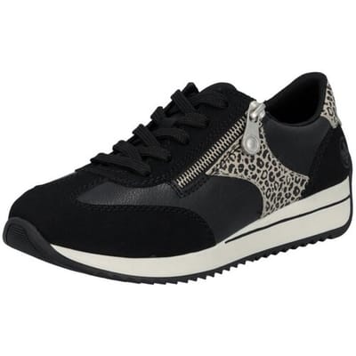Rieker N1210 00 zwart sneaker dames maat 37