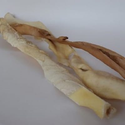 Runderkophuid-70cm-6 stuks-hondensnacks-Animal King-gratis Animal King snackje erbij