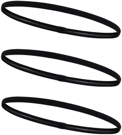 Set van 3 Sportieve Hoofdbanden voor Mannen, Jongens en Kinderen - Antislip, Comfortabel en Ademend