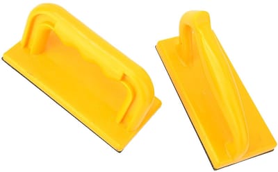 Dailygoods- Veiligheidsduwblok 2-Delige Set - Robuuste Kunststof - Ergonomisch Handvat - Extra Controle - Veiligheidsbescherming - Voorkomt Terugslag - Duwstok