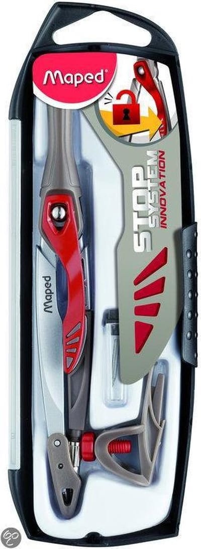 Stop System Innovation passer met 2 mm vulling - 3-delige set - rood