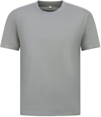 Oversized T shirt Heren - Effen T shirt Heren Blanco - MD6530 - Donker Grijs