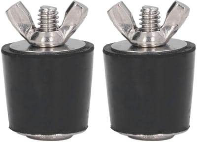 Dailygoods- Winterplug Antivries - Uitbreidingspluggen - Rubber - 2 Stuks - Zwembad - Bescherming tegen winterseizoen - Pijpplug