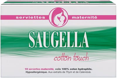 Saugella Cotton Touch 10 Kraampads