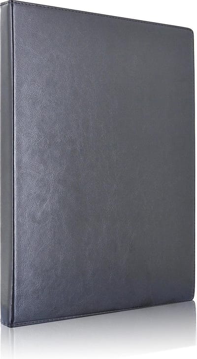 Goodline® - Rapportmap / Diplomamap voor 20 Pagina's (A4) - type CL-Zwart