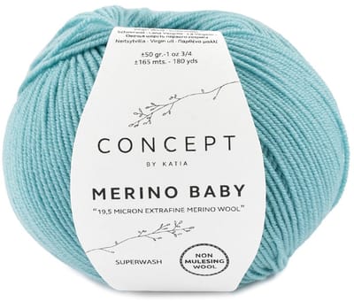 Katia Concept Merino Baby - 74 turquoise - Wol Garen