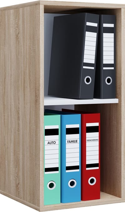 Houten kantoorstandaard plank boeken mappen archief plank boekenplank Lona l 2f