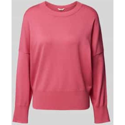 Gebreide pullover met ronde hals, model 'Gillian'