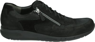 Durea - 6260 E GO - Lage sneakersDames sneakers - Kleur: Zwart - Maat: 40.5