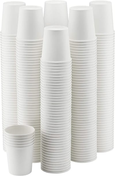 Beker | Karton/PE | 100ml | 4oz | wit | 1000 stuks