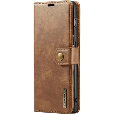 DG.MING OnePlus 11 Lederen 2-in-1 Wallet Hoesje Bruin