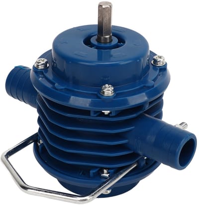Allecto - Handboor Waterpomp - Draagbare Zelfaanzuigende Pomp - Voor Tuin en Schoonmaak - Eenvoudig in gebruik - Betrouwbare waterafvoer - Ideaal v...