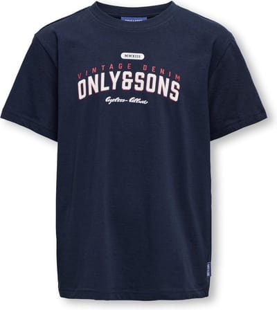 ONLY&SONS - OSJLENNY LIFE REG VINTAGE TEE JRS NOOS - Jongens - T-shirts