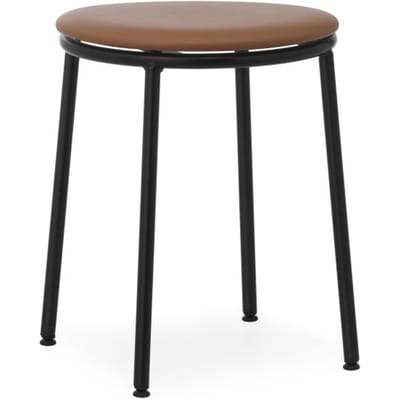 Normann Copenhagen Circa Kruk - Brandy (Leder)