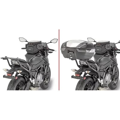 Motorfiets topkoffer steun Givi Monokey ou Monolock Kawasaki Z 650 (17 à 20)