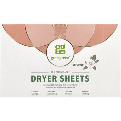 Droger vellen, Gardenia, Biologisch afbreekbare vellen 80 vellen beige