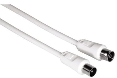Kabel Coaxiale Antenne TV Hama 00011901 Wit 3 m