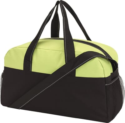 Sporttas Fitness Master - 45 x 19 x 26 cm - 22 liter - groen/zwart - voor kind/volwassenen