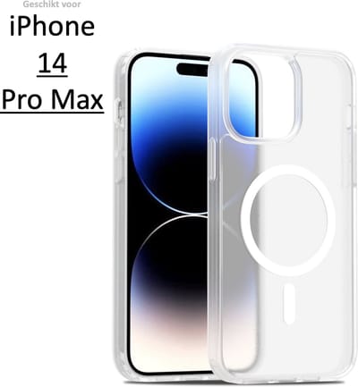 Brosendaal Hoesje - Geschikt voor Apple iPhone 14 Pro Max – Transparant – MagSafe-compatibel Telefoonhoesje – Ultradun en maximale Valbescherming