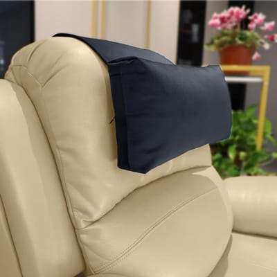 Ergonomisch Hoofdkussen voor Stoel met Opbergtas - Ondersteuning voor Nekpijn, Geheugenfoam en Antislip Design