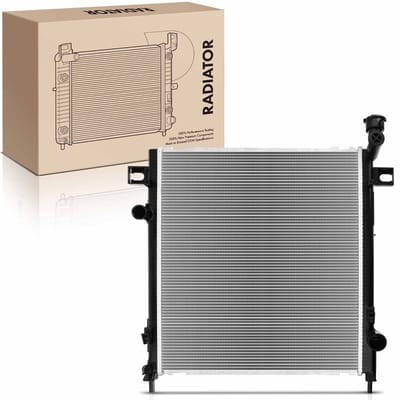 Frankberg 1x radiator waterkoeler motorkoeler voor Jeep