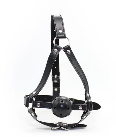 Smart Moves - Ball Gag met Hoofdharnas