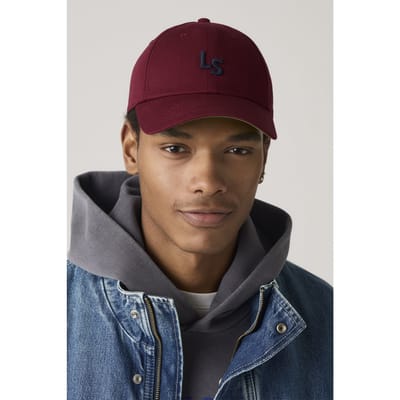 Levi's Ls Monogram Cap Tawny Port Taglia: OS | Cappelli Outlet | Uomo | Marrone