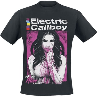 Electric Callboy T-shirt - Eat Me Alive - S tot 3XL - voor Mannen - zwart