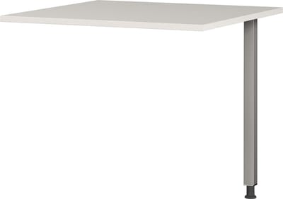 Aanbouwtafel Discovery Lichtgrijs - 80x80cm - Hoogte 80 cm - In hoogte verstelbaar