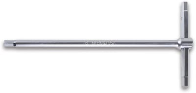 Inbussleutel T-greep - Zeskant sleutel - Vastdraaien Schroeven - Ergonomische handgreep - 10mm - Zilverkleurig