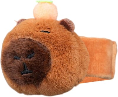 Fietsstuur Versiering - Schattige Diertjes - Fiets Opvrolijken - Gereedschapsvrije Montage - 15x12x8 cm - Baby Capibara