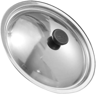 Pan Deksel - Kookgerei Deksel - Koken en Bakken - Hittebestendig Handvat - 20 cm Diameter - Zilver
