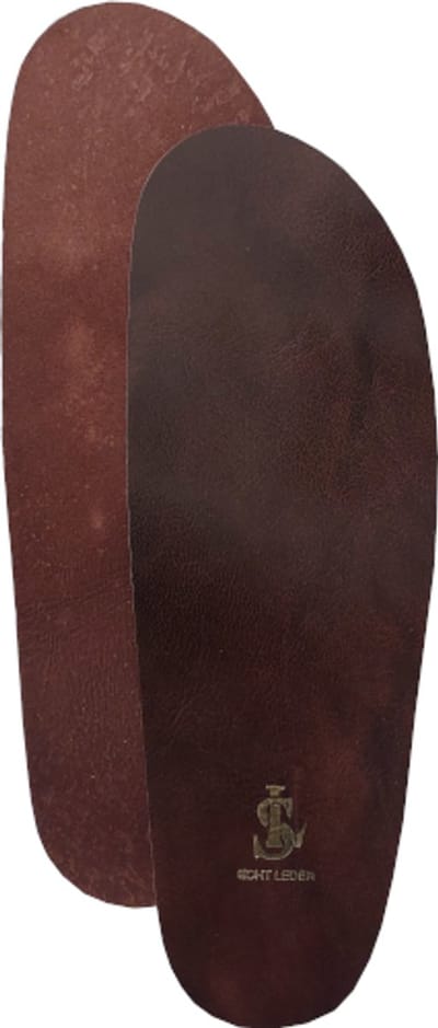 SL Leren Inlegzool - Inplakzool - Schapenleer - Bruin - Op Maat te Knippen - Maat 36 t/m 48 (36-37-38-39-40-41-42-43-44-45-46-47-48)