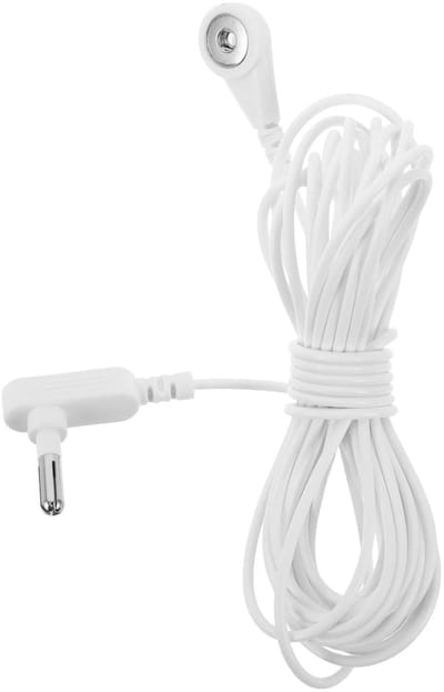 Aarding Kabel - Aarding Snoer - Veilig Aarden - Universele Compatibiliteit - 500 cm - Wit