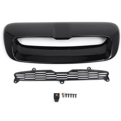 Motorkap Scoop Luchtinlaat Vervanging voor BMW Mini R56 2007-2013 51132756095, 51132757694, black