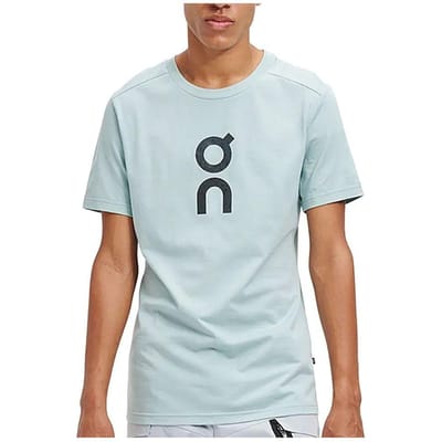 ON Running Graphic T - Heren T-shirt Katoen Blauw 171.00605 ORIGINEEL S